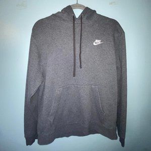 Men's Nike Pullover Hoodie | Dark Grey